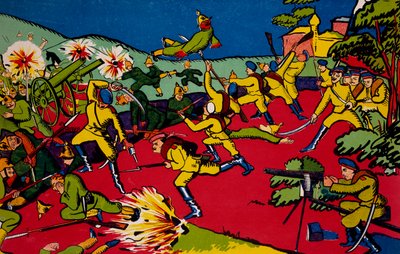 Tedeschi siete esseri forti, non vedrete Varsavia, è meglio scappare a Berlino ora mentre siete ancora vivi da Vladimir Mayakovsky