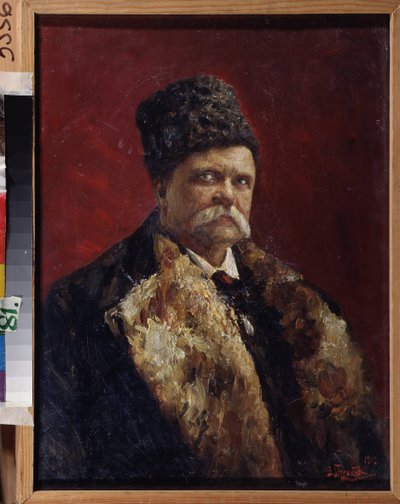 Ritratto dello scrittore Vladimir Gilyarovsky da Vladimir Nikolayevich Pchelin