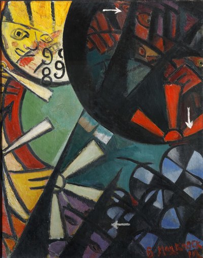 Chemin de fer Roulette, 1915 da Vladimir Vladimirovich Mayakovsky