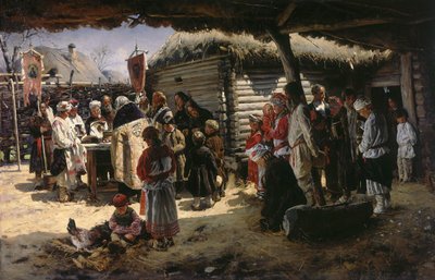 Una preghiera di Pasqua da Vladimir Yegorovich Makovsky