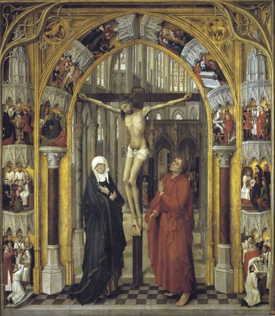 Trittico della Redenzione: La crocifissione da Vrancke van der Stockt