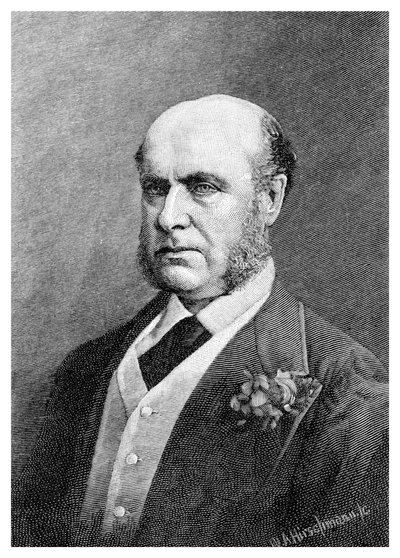 Sir Hercules Robinson, amministratore coloniale britannico 1886 da WA Hirschmann