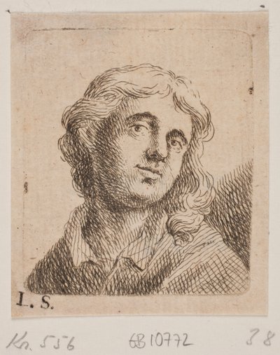 Ritratto di un giovane uomo da W.A. Müller