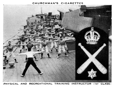 Istruttore di Educazione Fisica e Ricreativa, 1ª Classe, 1937 da WA and AC Churchman