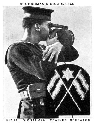 Segnalatore visivo, operatore addestrato, 1937 da WA and AC Churchman