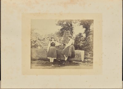 Sloveni del Gail Thal, in costume da festa, Carinzia da W.D. Howard and F.H. Lloyd