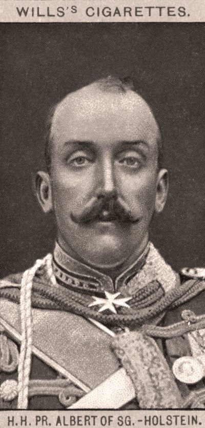 H.H, PR. Alberto di SG-Holstein, 1908 da WD and HO Wills