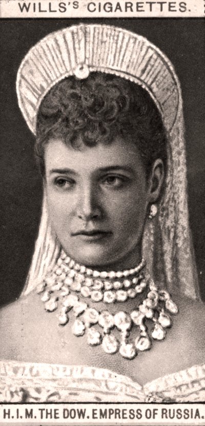 H.I.M, La Dow. Imperatrice di Russia, 1908 da WD and HO Wills