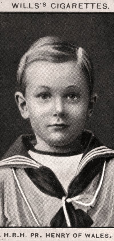 H.R.H Enrico del Galles, 1908 da WD and HO Wills