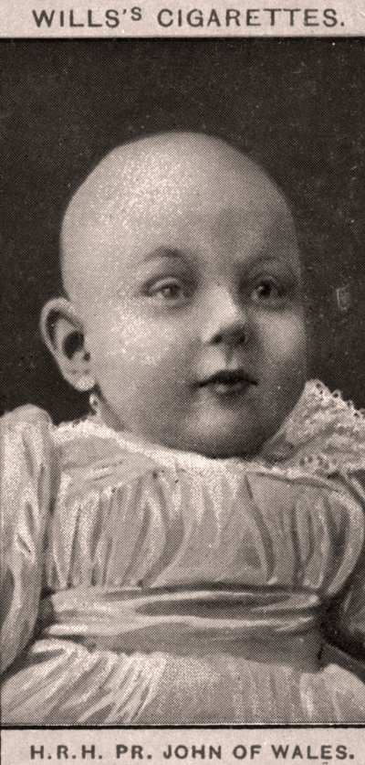 H.R.H, P.R, Giovanni del Galles, 1908 da WD and HO Wills