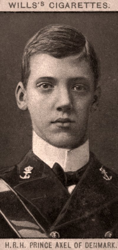 S.A.R. Principe Axel di Danimarca da WD and HO Wills