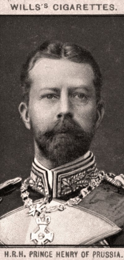 Principe Enrico di Prussia, 1908 da WD and HO Wills