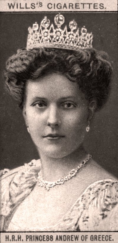 S.A.R. Principessa Andrea di Grecia, 1908 da WD and HO Wills