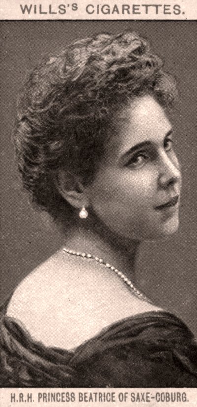 S.A.R. Principessa Beatrice di Sassonia-Coburgo, 1908 da WD and HO Wills