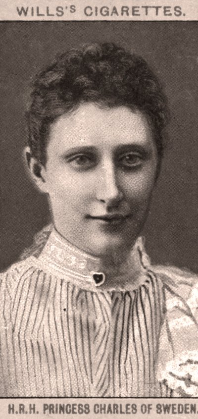S.A.R. Principessa Carlo di Svezia, 1908 da WD and HO Wills