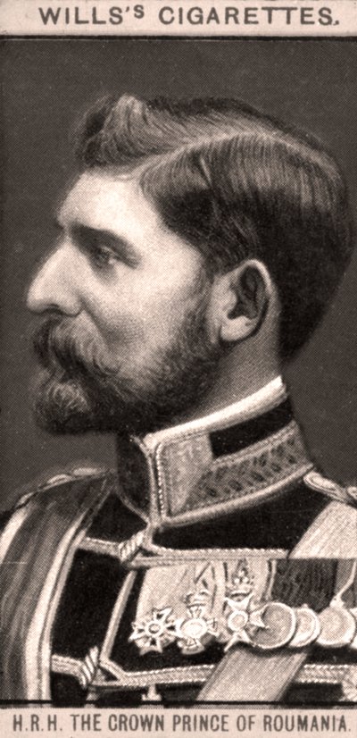 S.A.R. Il Principe Ereditario di Romania, 1908 da WD and HO Wills
