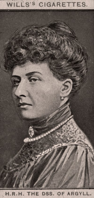 Duchessa di Argyll, 1908 da WD and HO Wills