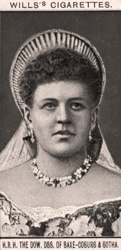 H.R.H, La Duchessa di Sassonia-Coburgo e Gotha da WD and HO Wills