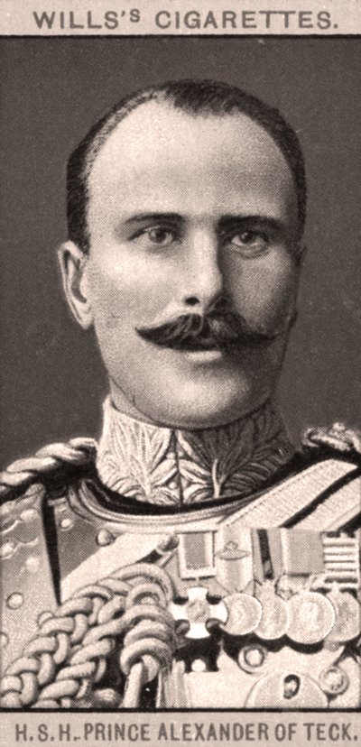 S.A.S. Principe Alessandro di Teck, 1908 da WD and HO Wills