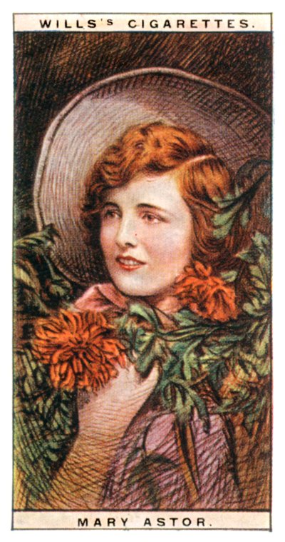 Mary Astor 1906-1987, attrice americana vincitrice dell