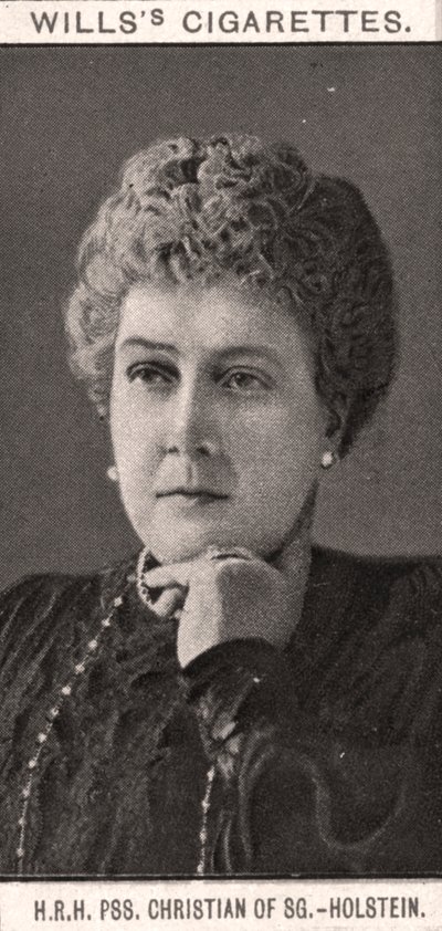Principessa Cristiana di Schleswig-Holstein, 1908 da WD and HO Wills