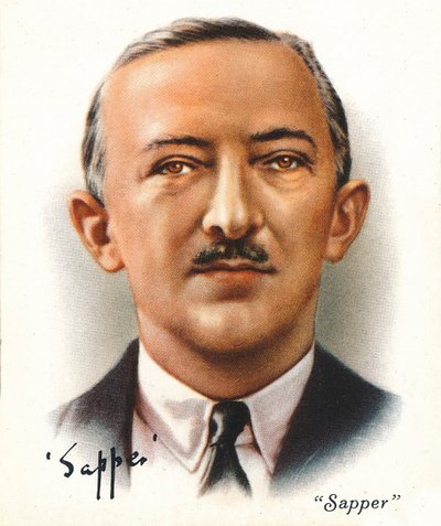 Sapper Lt-Col Cyril McNeile, 1937 da WD and HO Wills