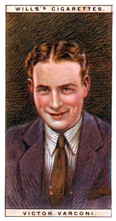 Victor Varconi 1891-1976, attore ungherese, 1928 da WD and HO Wills