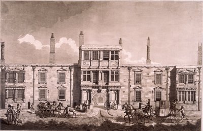 Somerset House, Londra, 1777 da WG Moss