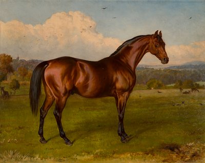 Retreat, vincitore della Doncaster Cup (c.1870-92) da W.H. Hopkins