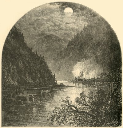 Duncannon, Foce del Juniata (1874) da W.H. Morse