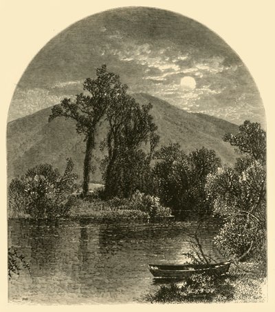 Fiume Hoosac, North Adams, 1874 da W.H. Morse