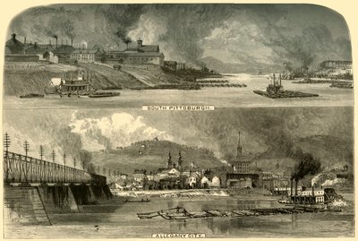 South Pittsburg e Alleghany City da W.H. Morse