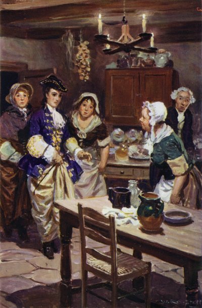 Arrivo di Sophia e Honour alla locanda da W.R.S. (after) Stott
