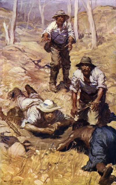 Il capitano Grey e il suo gruppo trovano acqua da W.R.S. (after) Stott