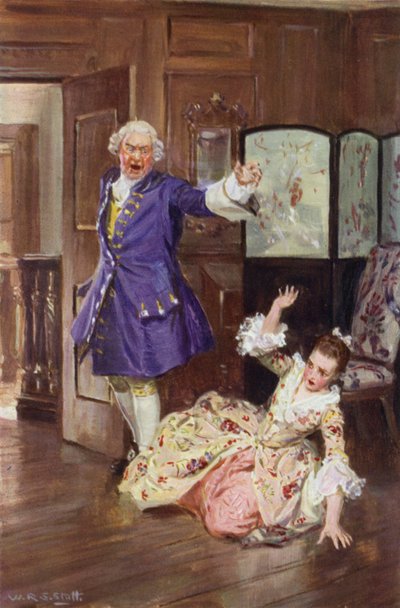 Si staccò da lei con tale violenza che il suo viso si schiantò contro il pavimento da W.R.S. (after) Stott