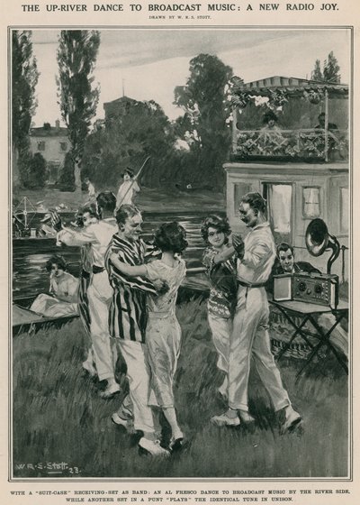 La danza sul fiume con musica trasmessa: una nuova gioia radiofonica da W.R.S. Stott