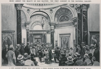 Il primo concerto nella Galleria Nazionale da W.R.S. Stott