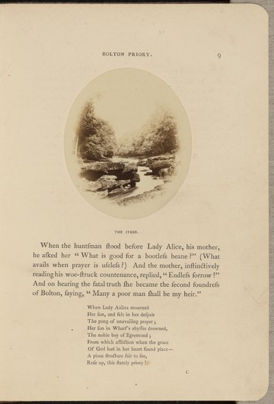 Priorato di Bolton; Lo Strid da W.R. Sedgfield