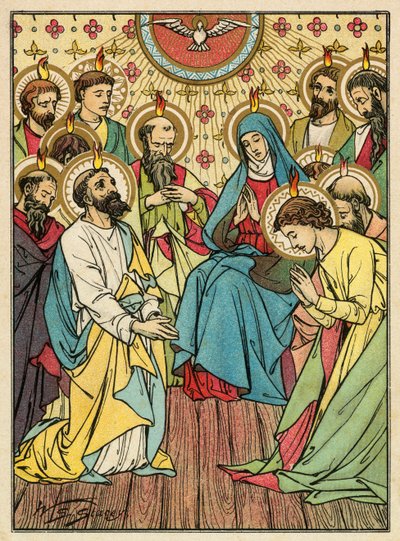 La Discesa dello Spirito Santo da W.S. Stacey