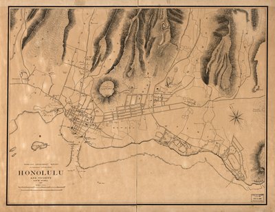 Honolulu e dintorni da W. A.; Alexander Wall