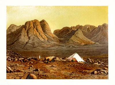 Monte Sinai, Egitto da W. Dickens