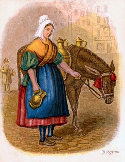 Lattaia belga, 1809 da W. Dickes