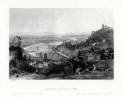 Lione, Francia, 1875 da W Floyd