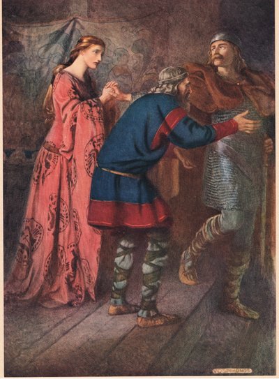 Laerte saluta sua sorella Ofelia, da 