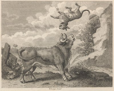 Il Toro e il Mastino da W. Grainger