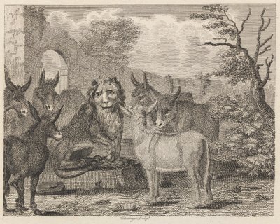 Il Leone e il Cucciolo da W. Grainger