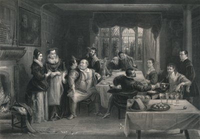 Falstaff e i suoi amici Le allegre comari di Windsor, c1870 da W. Greatbatch