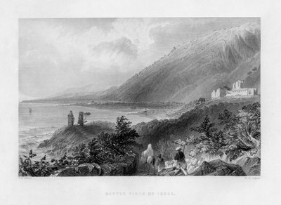 Il campo di battaglia di Isso, Turchia, 1841 da W. H. Capone