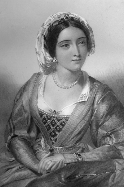 Eleonora di Castiglia 1244-1290, regina consorte di re Edoardo I, 1851 da W. H. Egleton