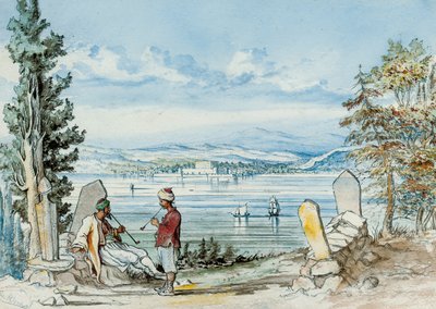 Veduta nei Dardanelli, 1869 da W. H. Wrench